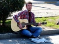 Street guitarist in Antalya, Turkey