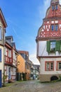 Street in Idstein, Germany Royalty Free Stock Photo