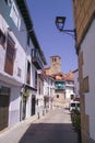 Street of HervÃÂ¡s in Spain. Royalty Free Stock Photo