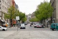 Street in the historic district of Berlin - Gendarmenmarkt