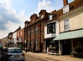 Old buildings along street in Rye East Sussex Royalty Free Stock Photo