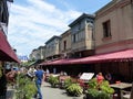 Street of the historical center of Tbilisi in Georgia.