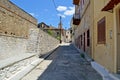 Street in the historical old town of Nafplio, Greece