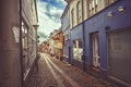 Street in Horsens, Denmark Royalty Free Stock Photo