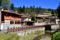 Street and houses in the old town of Koprivshtitsa,