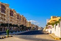 Street of Hurghada in Egypt