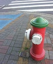 Street hydrant in the city