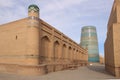 The street in Ichan Kala in Khiva city, Uzbekistan