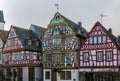 Street in Idstein, Germany Royalty Free Stock Photo