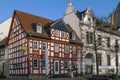 Street in Idstein, Germany Royalty Free Stock Photo