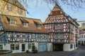 Street in Idstein, Germany Royalty Free Stock Photo