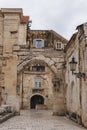 Street inside old Diocletian's Palace in Split, Croatia Royalty Free Stock Photo