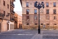 Street inside the town of Najera, La Rioja,