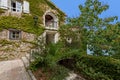 Street in Island Sveti Stefan - Montenegro Royalty Free Stock Photo