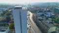 Street Jagiellonska Bydgoszcz Rondo Aerial View Poland