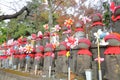 Street Jizo buddha statue Tokyo Japan Royalty Free Stock Photo