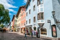 In The Street of Kitzbuhel