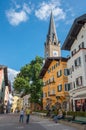 Kitzbuhel historical city center, Tyrol, Austria