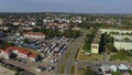 Street Konskie Uliac Wojska Polskiego Aerial View Poland