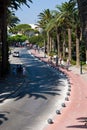 Street in Kos town Royalty Free Stock Photo