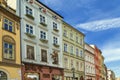Street in Krakow, Poland Royalty Free Stock Photo