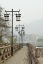 The street lamp