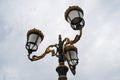 Street lamp against the sky