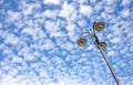 Street lamp against sky