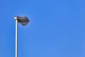 Street lamp blue sky