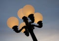Street Lamp at Dusk Royalty Free Stock Photo