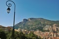 Street lamp in the Kingdom of Monaco