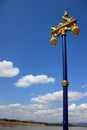 Street lamp. The lamp is located at Walking Street.