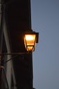 Street lamp at night Royalty Free Stock Photo