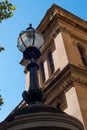 Street lamp outside the Sydney Hospital, New South Wales, Australia