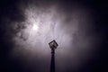 Street lamp post at dusk Royalty Free Stock Photo