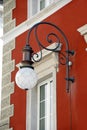 Street lamp in Trieste Royalty Free Stock Photo