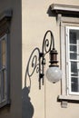 Street lamp in Trieste Royalty Free Stock Photo