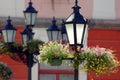 Street lamps. Royalty Free Stock Photo