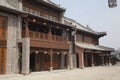 Luoyi city, a tourist destination in China, is a combination of ancient architecture and historical architecture