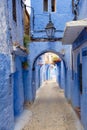 Street landscape of the of old historical medieval city ÃÂ¡hefchaouen in Morocco