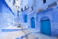 Street landscape of the of old historical medieval city ÃÂ¡hefchaouen in Morocco