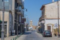 Street in Larnaca, Cyprus Royalty Free Stock Photo