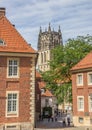 Street leading to the Church of our Lady in Munster