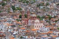 Street level view of the city of taxco in guerrero, mexico XII