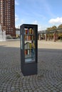 Street library in Frankfurt