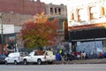 Street life along Hasting Street Royalty Free Stock Photo