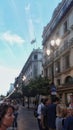 Street life, city centre of Sevile, Spain