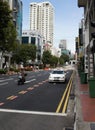 Street life: Easy traffic in Chinatown, Singapore