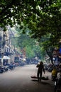 Street Life in Ha Noi - Viet Nam Royalty Free Stock Photo