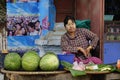 Street life in Mandalay, Myanmar Royalty Free Stock Photo